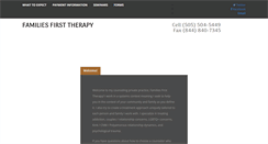 Desktop Screenshot of familiesfirsttherapy.org